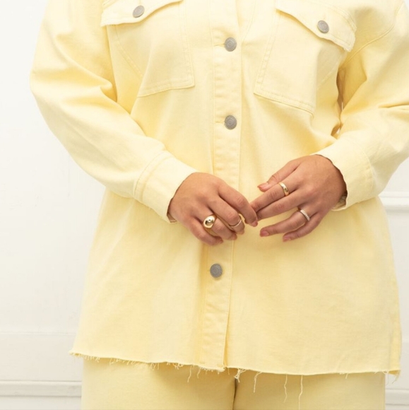 Oversized Shirt Shacket 14/16 - Picture 3 of 5